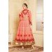 Indian Maxi Carrot Party Evening Wedding Anarkali Suit (Ready Made)